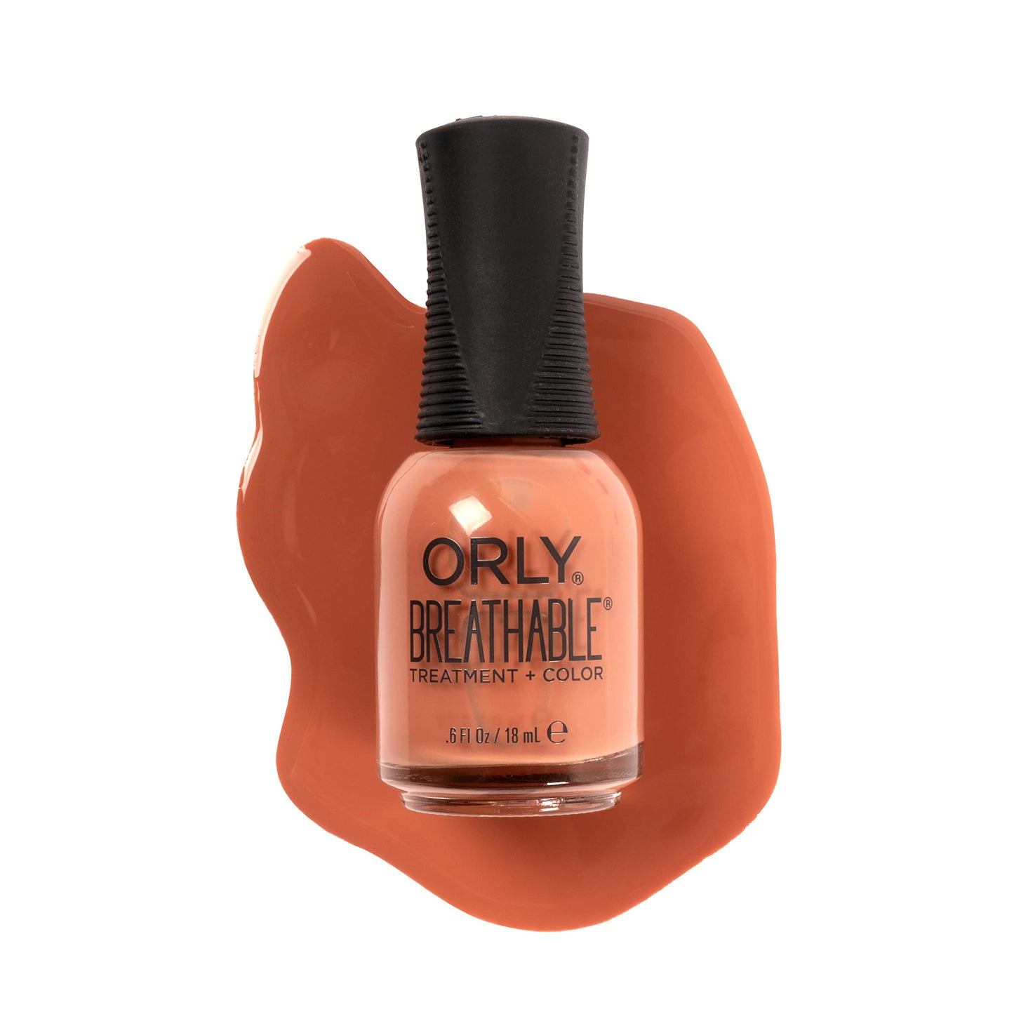 Orly Nail Polish 'Sunkissed' | Soft Terracotta Creme Nail Lacquer from FLAWLESS Breathable Collection | Nail Treatment + Color 0.6fl oz Beauty & Personal Care Orly