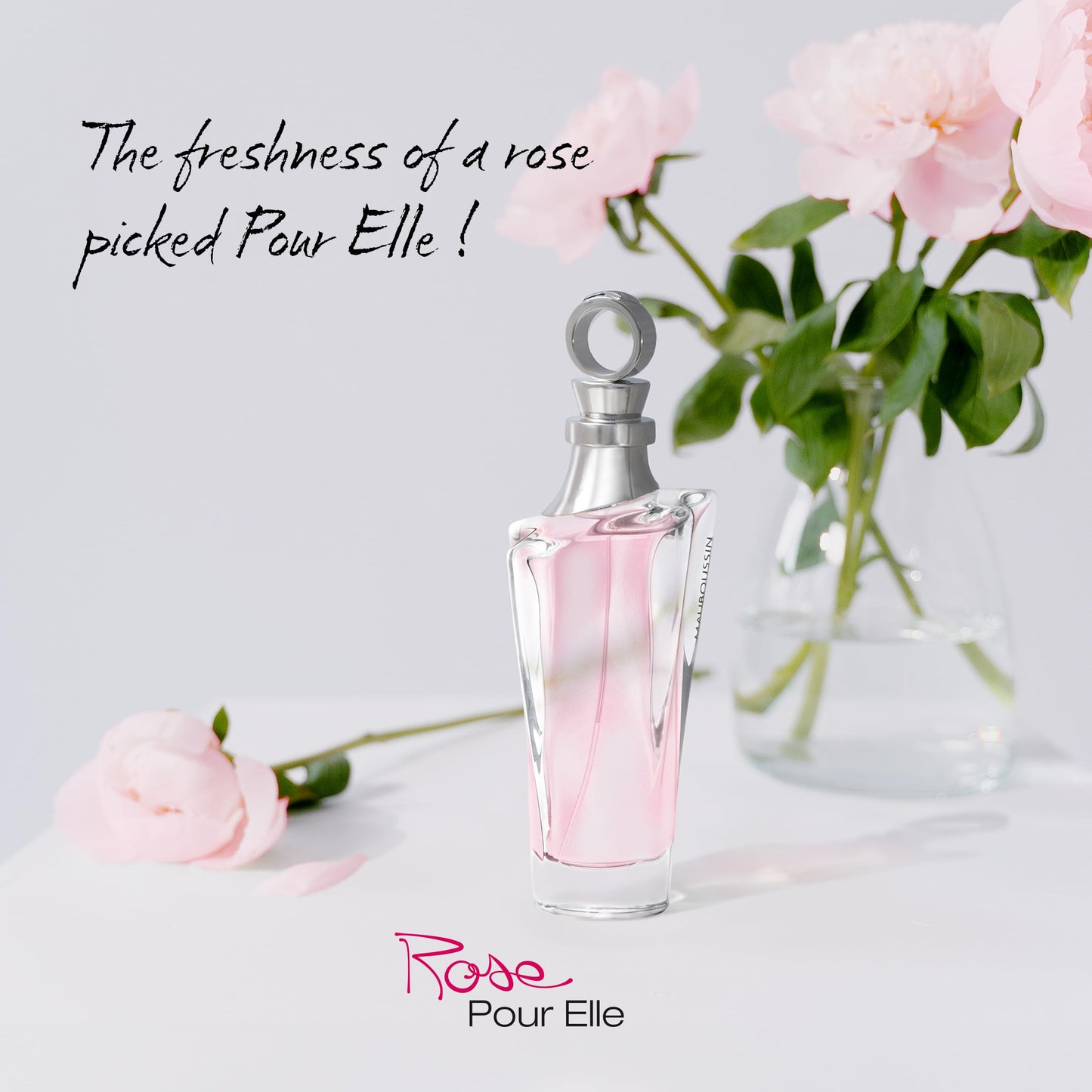 Mauboussin - Rose Pour Elle 100ml (3.3 Fl Oz) - Eau de Parfum for Women - Floral, Fruity & Fresh Scents Beauty & Personal Care Mauboussin