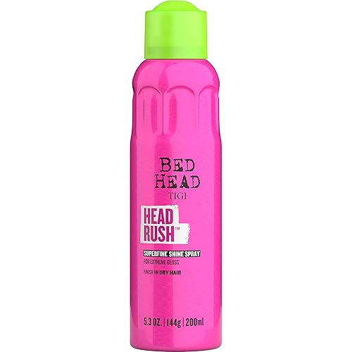 TIGI Bed Head Headrush Shine Hair Spray for Smooth Shiny Hair 5.3 oz Beauty & Personal Care TIGI