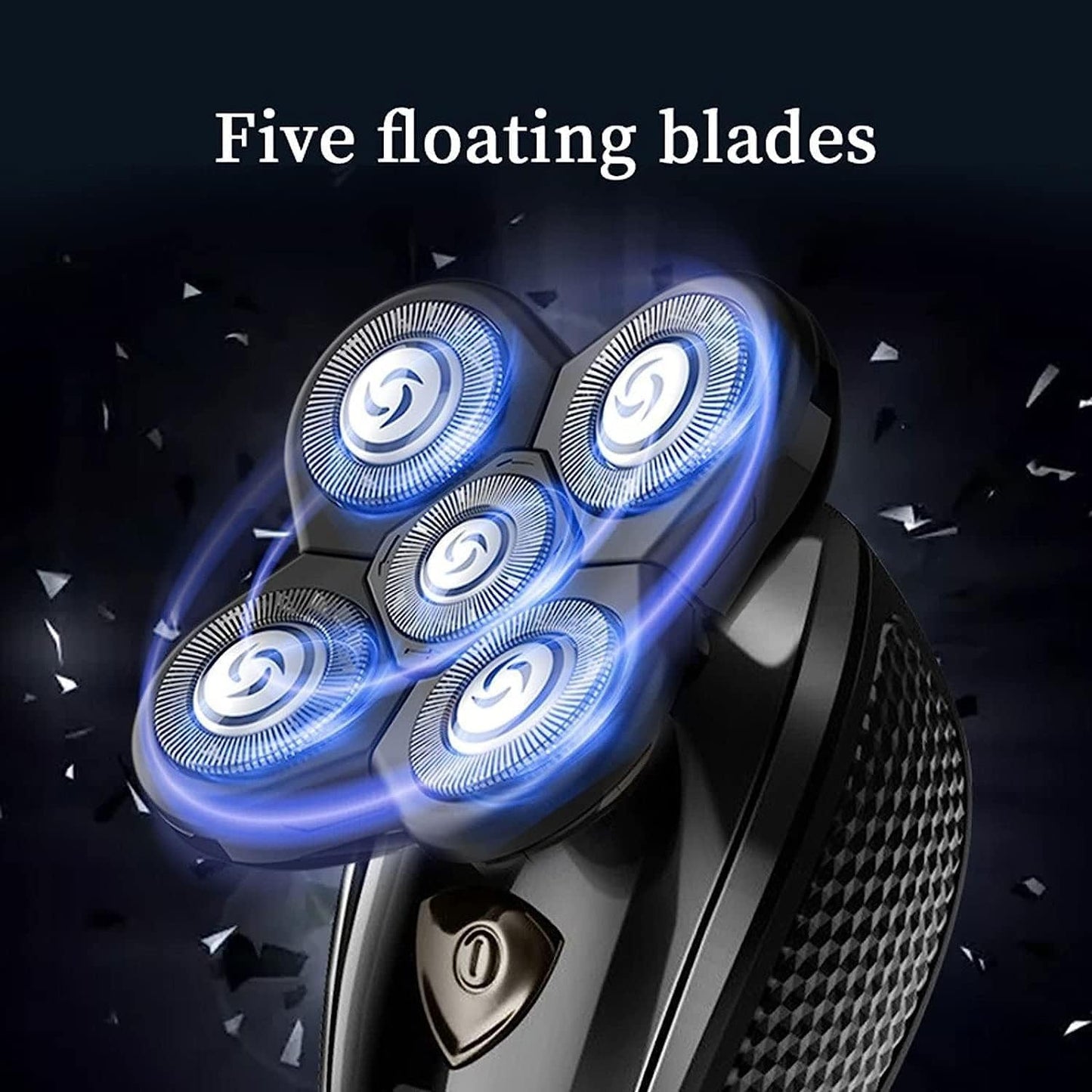 YQYBF Electric Shaver Multifunctional Grooming kit Electric Shaver Wet Dry for Men Electric Razor Rechargeable Bald Head Shaving Machine Beard Trimmer Beauty and Personal Care YQYBF