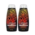 Lot 2 Ed Hardy Obnoxious Indoor Tanning Lotion Accelerator Bronzer Dark Tan Bed Beauty & Personal Care ED HARDY