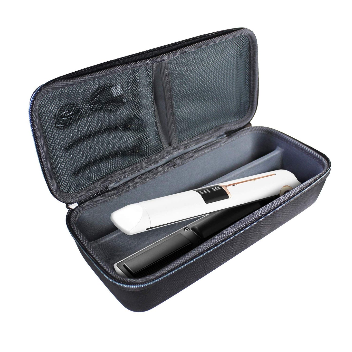 TUDIA EVA Empty Travel EVA Case Compatible with Remington Shine Therapy 1, ANNLARY, Conair Double Ceramic Flat Iron, L'ANGE Mini Travel Size Hair Beauty & Personal Care TUDIA
