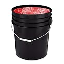 Handy Art UV Neon Event Paint, Red, 5 Gallon Bucket, Blacklight Glow Paint for Parties, Raves, Festivals, Splash Painting, Washable Easy Clean Up Beauty & Personal Care Handy Art