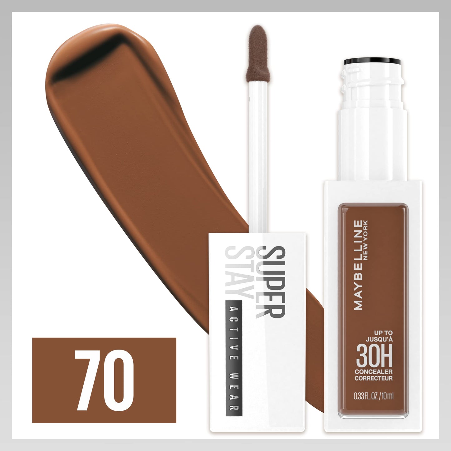 Maybelline Super Stay Liquid Concealer Makeup, Full Coverage Concealer, Up to 30 Hour Wear, Transfer Resistant, Natural Matte Finish, Oil-free Beauty & Personal Care MAYBELLINE