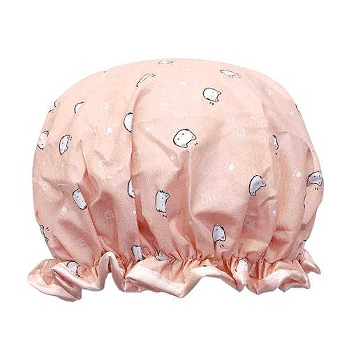 allydrew Reusable Women's Waterproof Shower Caps for Long Hair, Kitties Beauty & Personal Care allydrew