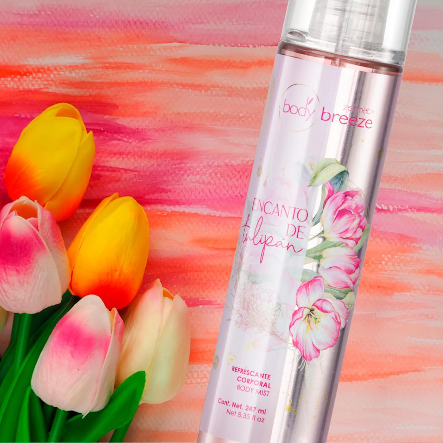 Zermat Body Mist Encanto Tulipan, body spray for Women - Hydrating Floral Fragrance Spray, 8.35 Fl. Oz. Beauty & Personal Care Zermat