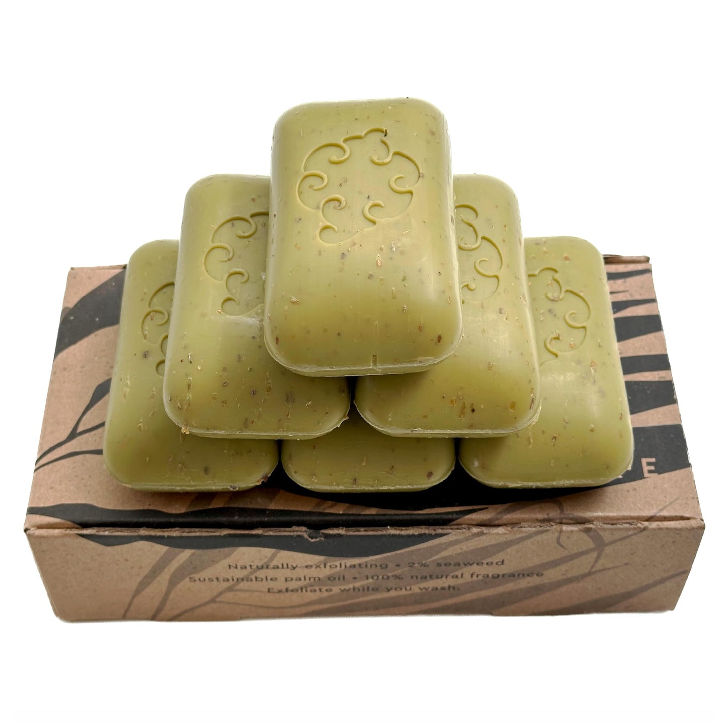 Baudelaire Exfoliating Sea Loofa Soap - Natural Fragrance - Hydrating & Moisturizing Triple-Milled Luxury, 5 oz (Pack of 6) Beauty & Personal Care Baudelaire