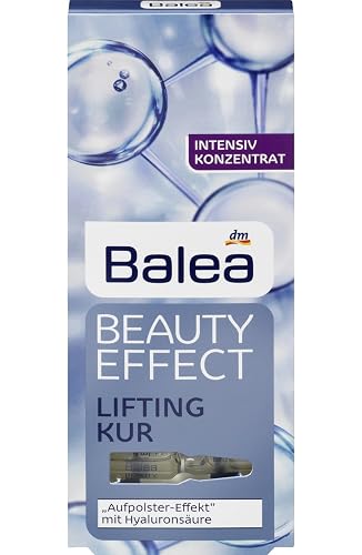 Balea Beauty Effect Lifting Treatment Ampoules With Hyaluronic Acid 7 x 1 ml MADE IN GERMANY Beauty & Personal Care Dunia