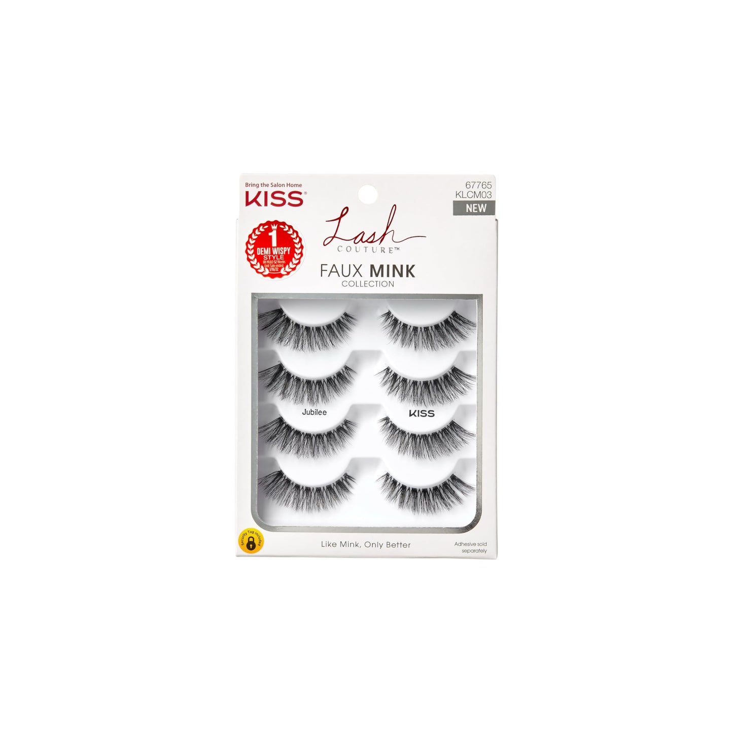 KISS Lash Couture Faux Mink False Eyelashes Multipack, ‘Jubilee’, 10mm, Multiple Lengths, Reusable, Cruelty Free, Vegan, Exclusive Knot-Free Lash Beauty & Personal Care KISS