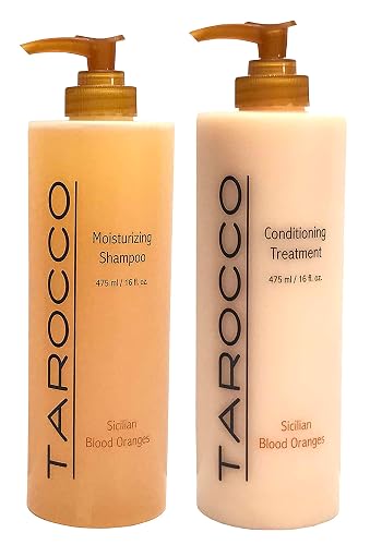 Baronessa Cali Tarocco Hair Care Set: Sicilian Blood Oranges Shampoo and Conditioner - Clean, Shiny, Manageable Hair - 16 Ounce Beauty & Personal Care RAPSI, FRANCOFONTE BARONESSA CALI, SICILY, ITALY
