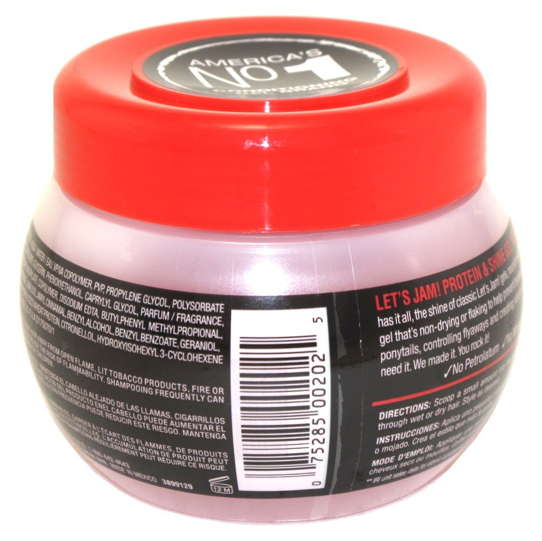 Let's Jam Protein Styling Gel-Mega Hold, 9 oz, 2 pk Beauty & Personal Care Let's Jam