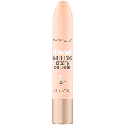 Maybelline New York Dream Brightening Creamy Concealer, Light, 0.11 oz. Beauty & Personal Care MAYBELLINE