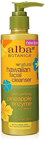 Alba Botanica Hawaiian Enzyme Face Cleanser, Pineapple, 8 oz Beauty & Personal Care Alba Botanica