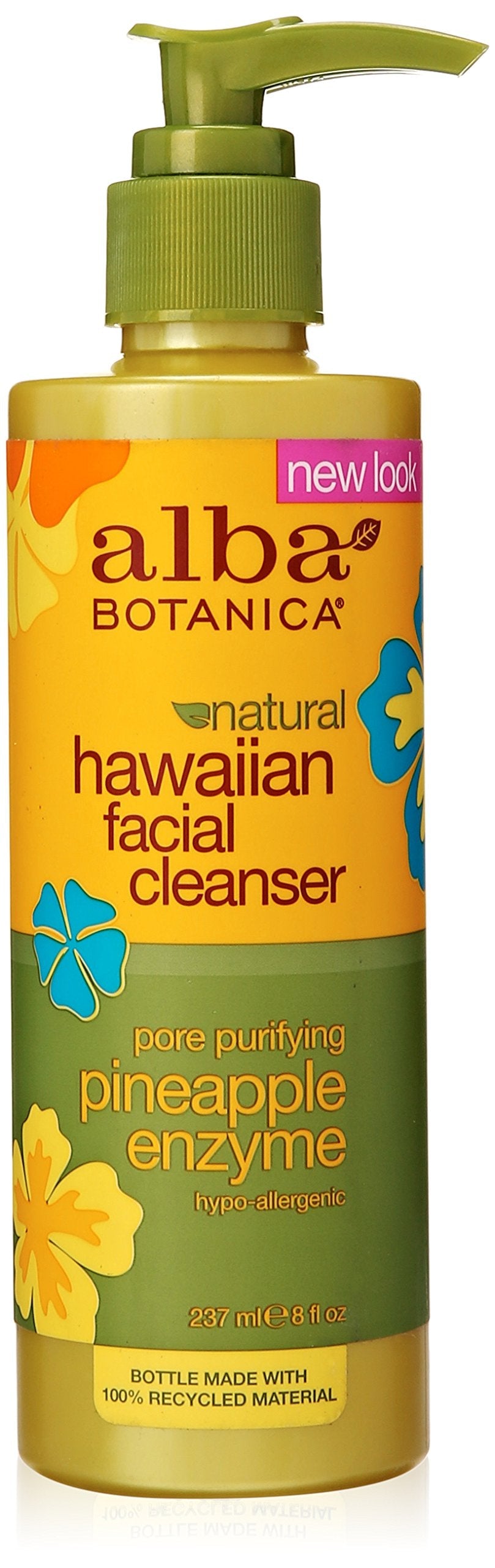 Alba Botanica Hawaiian Enzyme Face Cleanser, Pineapple, 8 oz Beauty & Personal Care Alba Botanica