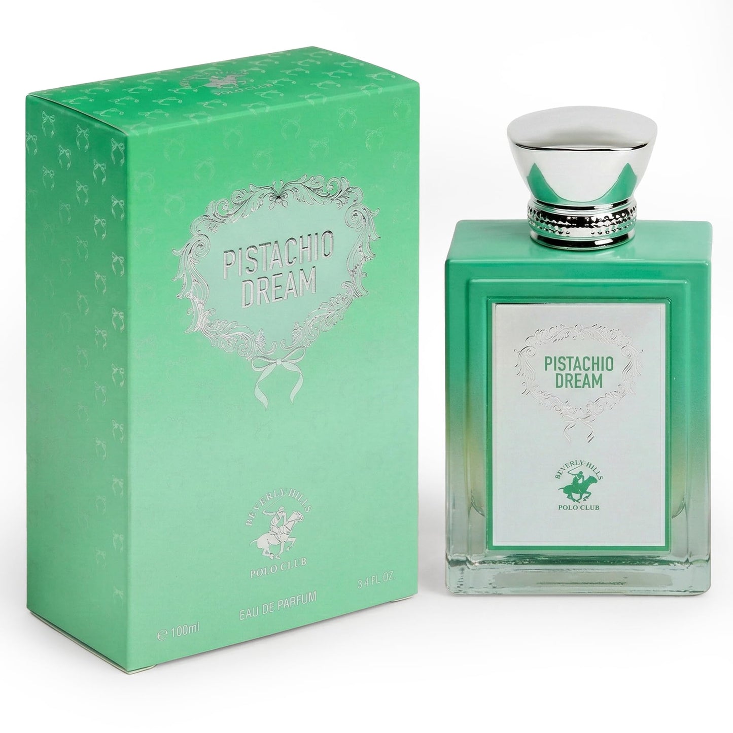 Beverly Hills Polo Club Pistachio Dream Eau de Parfum for Women - Captivating Gourmand Fragrance with Indulgent Pistachio, Sweet Vanilla & Creamy Beauty & Personal Care Beverly Hills Polo Club