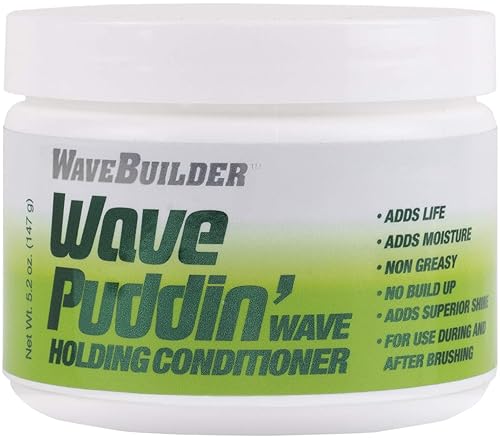 WAVEBUILDER Natural Wave Puddin 5 OZ Beauty & Personal Care WAVEBUILDER