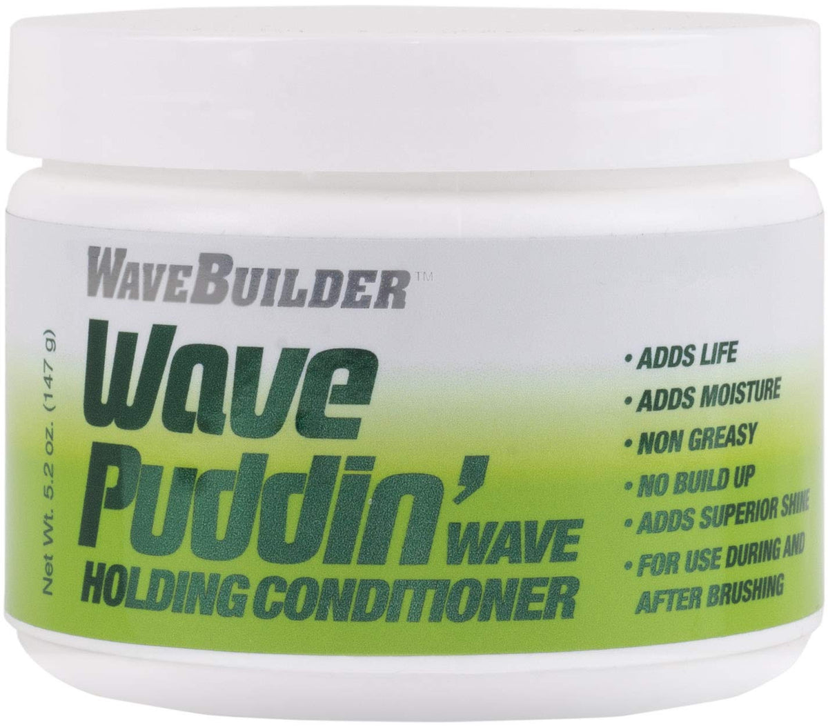 WAVEBUILDER Natural Wave Puddin 5 OZ Beauty & Personal Care WAVEBUILDER