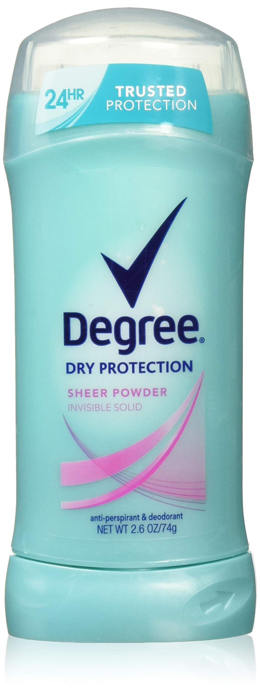 Degree Sheer Powder Antiperspirant Deodorant Stick, 2.6 oz (Pack of 4) Beauty and Personal Care Degree