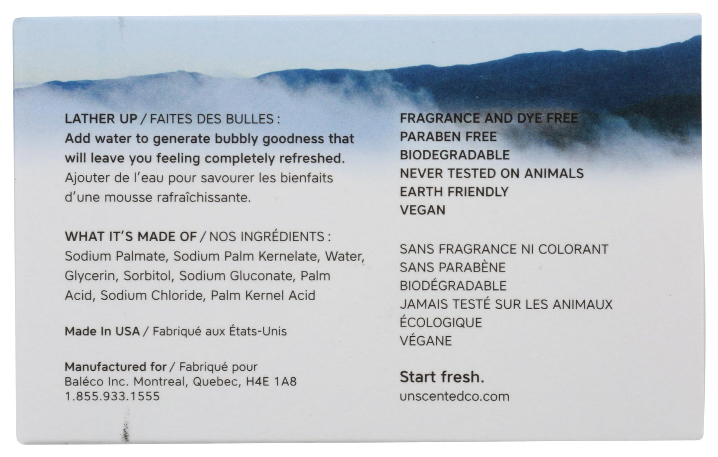 The Unscented Company Soap Bar, Fragrance Free, 4.2 oz (120 g) Beauty & Personal Care The Unscented Company