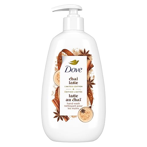 Dove Limited Edition Holiday Treats Liquid Hand Wash for Deep Nourishment Spiced Chai Latte 12 oz Beauty & Personal Care Dove