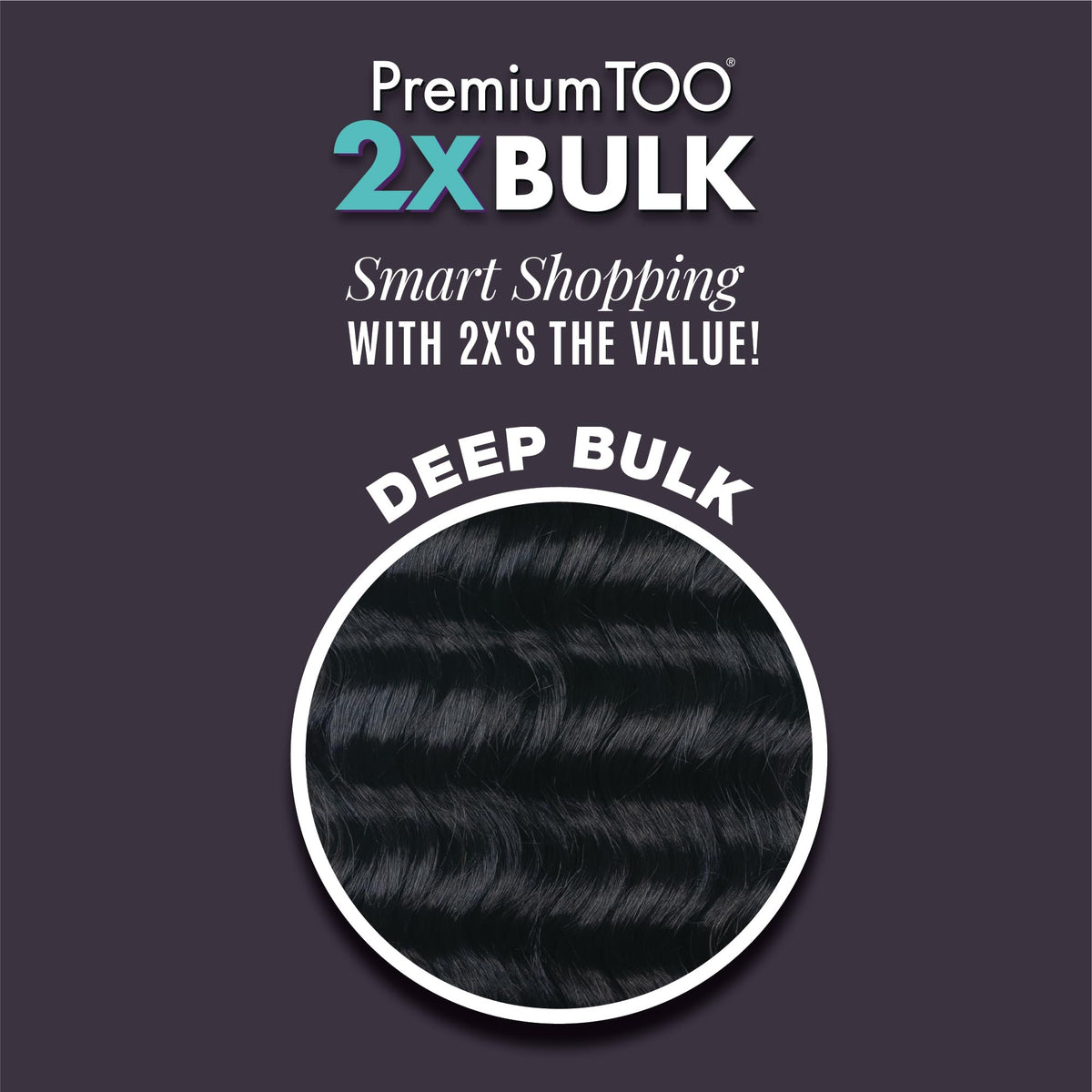 Sensationnel PremiumToo Bulk Weaving-2X Deep,1 Pack 14 inch, BG BURGUNDY