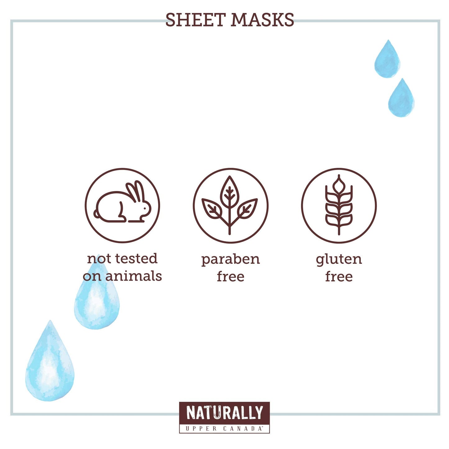 Naturally - Hydrating Hyaluronic Acid Sheet Mask for Dry Skin - Deep Moisturizing & Soothing Spa Facial Treatment, Hydrating Face Mask Set, 5 Sheet Beauty & Personal Care NATURALLY