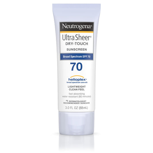 Neutrogena Ultra Sheer SPF 70 3 OZ Beauty & Personal Care Neutrogena