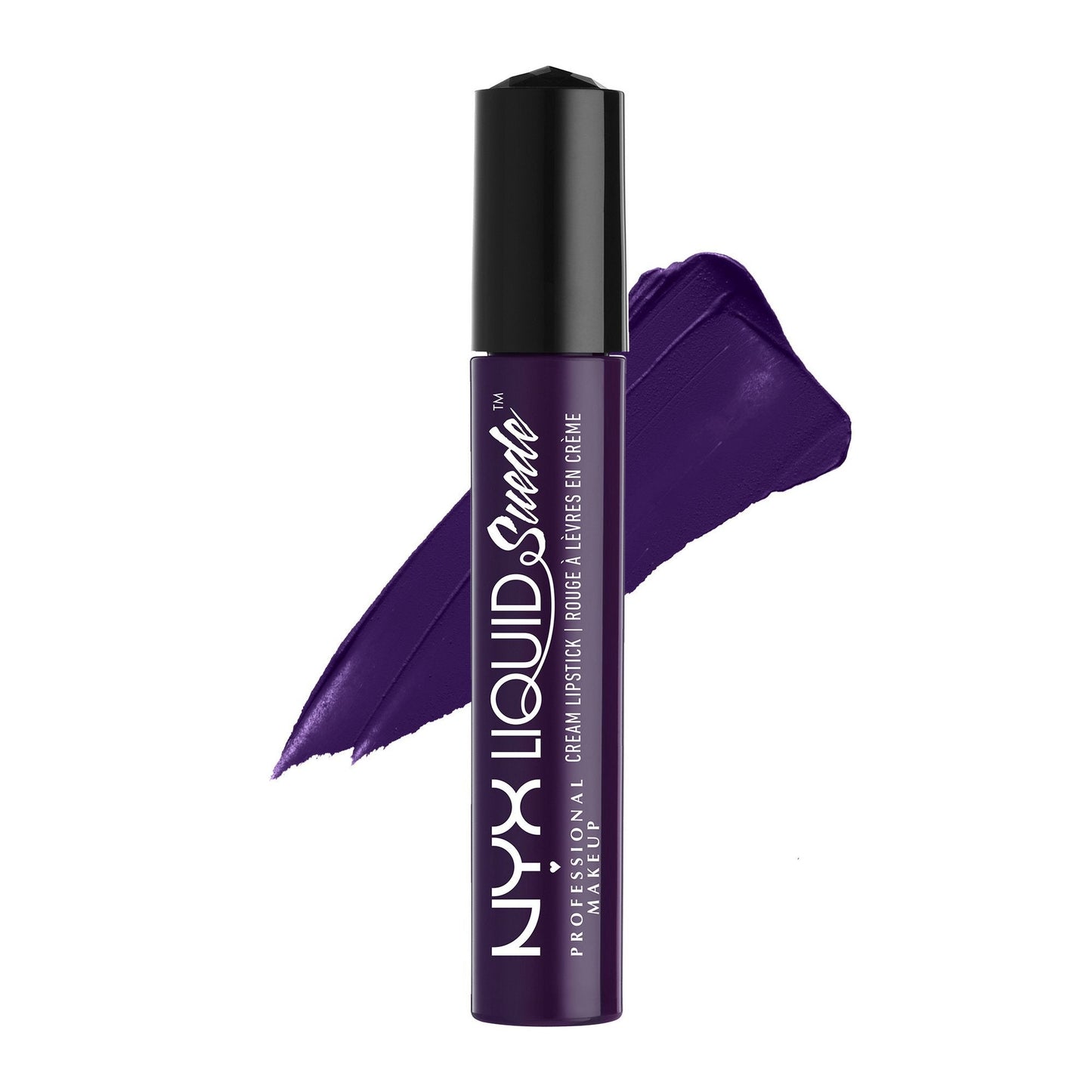 NYX PROFESSIONAL MAKEUP Liquid Suede Cream Lipstick - Oh Put it On (Deep Dark Purple) Beauty & Personal Care NYX PROFESSIONAL MAKEUP