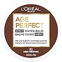 L'Oreal Paris Age Perfect 4-in-1 Tinted Face Balm Foundation with Firming Serum, Deep 20, 0.61 Ounce Beauty & Personal Care L'Oreal Paris