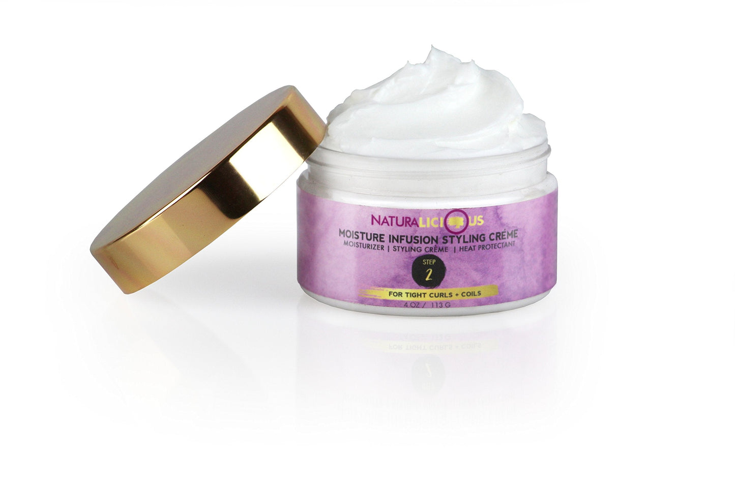 NATURALICIOUS Moisture Infusion Styling Creme (Kinky/Coily Edition) Beauty & Personal Care Naturalicious
