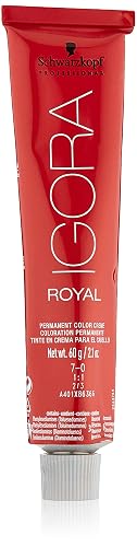 Schwarzkopf Igora Royal 7-0 Medium Blonde Permanent Hair Color 2.1 oz. (60 g) by Schwarzkopf Professional Beauty & Personal Care Schwarzkopf Professional