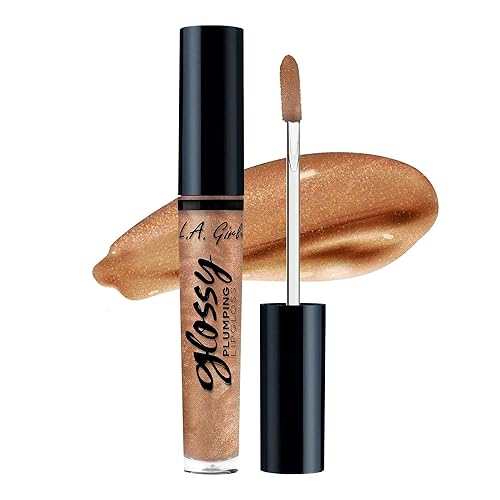L.A. Girl Glossy Plumping Lipgloss, Fancy GLG925 Beauty & Personal Care L.A. Girl