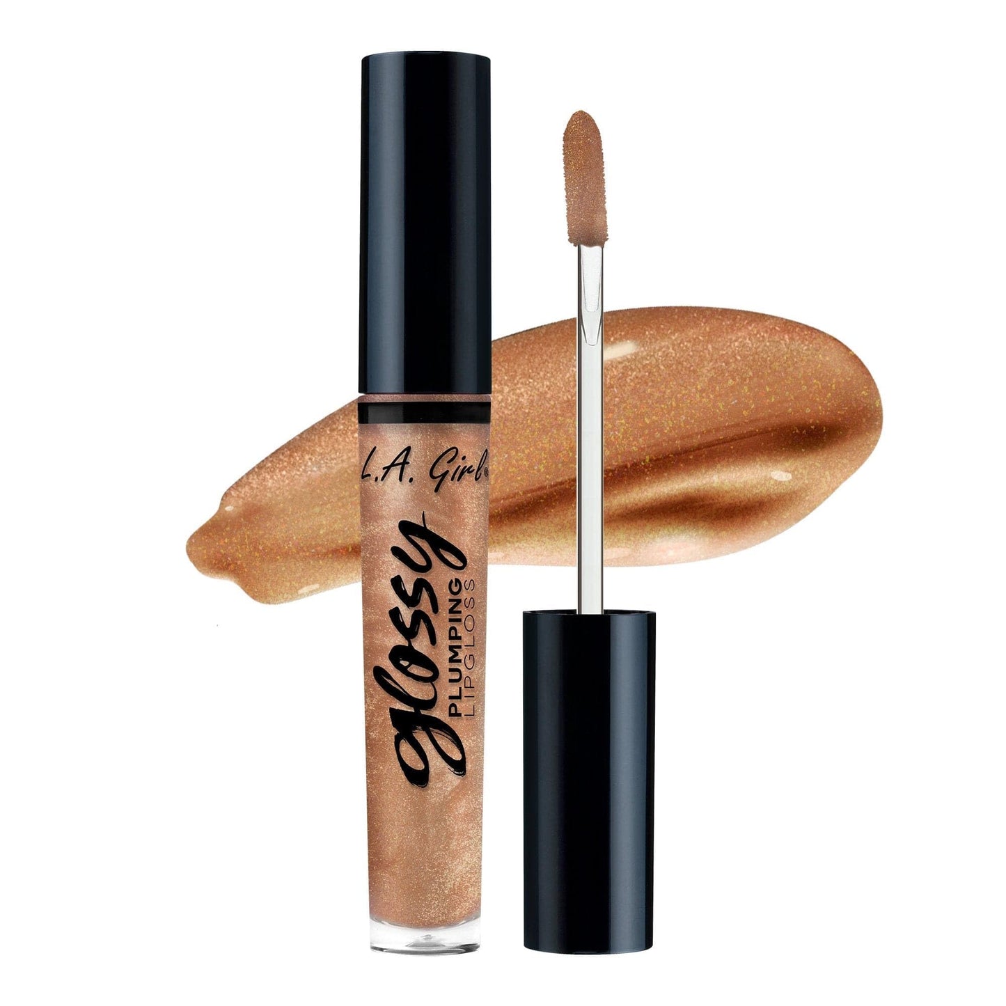 L.A. Girl Glossy Plumping Lipgloss, Fancy GLG925 Beauty & Personal Care L.A. Girl