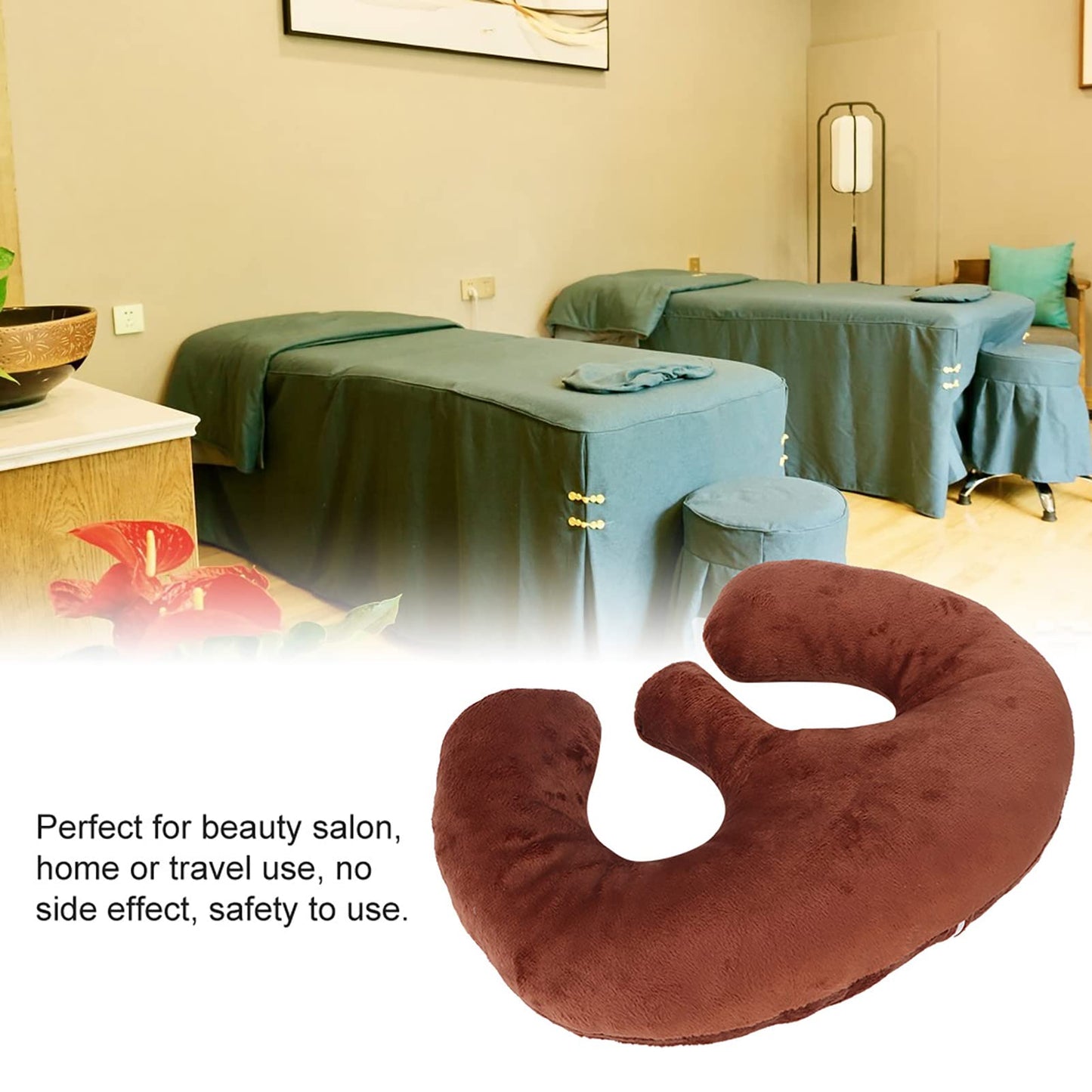 Pillow Chest Cushion for Massage Therapists - Ergonomic Beauty Salon Support Pillow, Spa Backrest & Neck Relief Cushion for Facial Beds, Recliners Beauty and Personal Care YUYTE