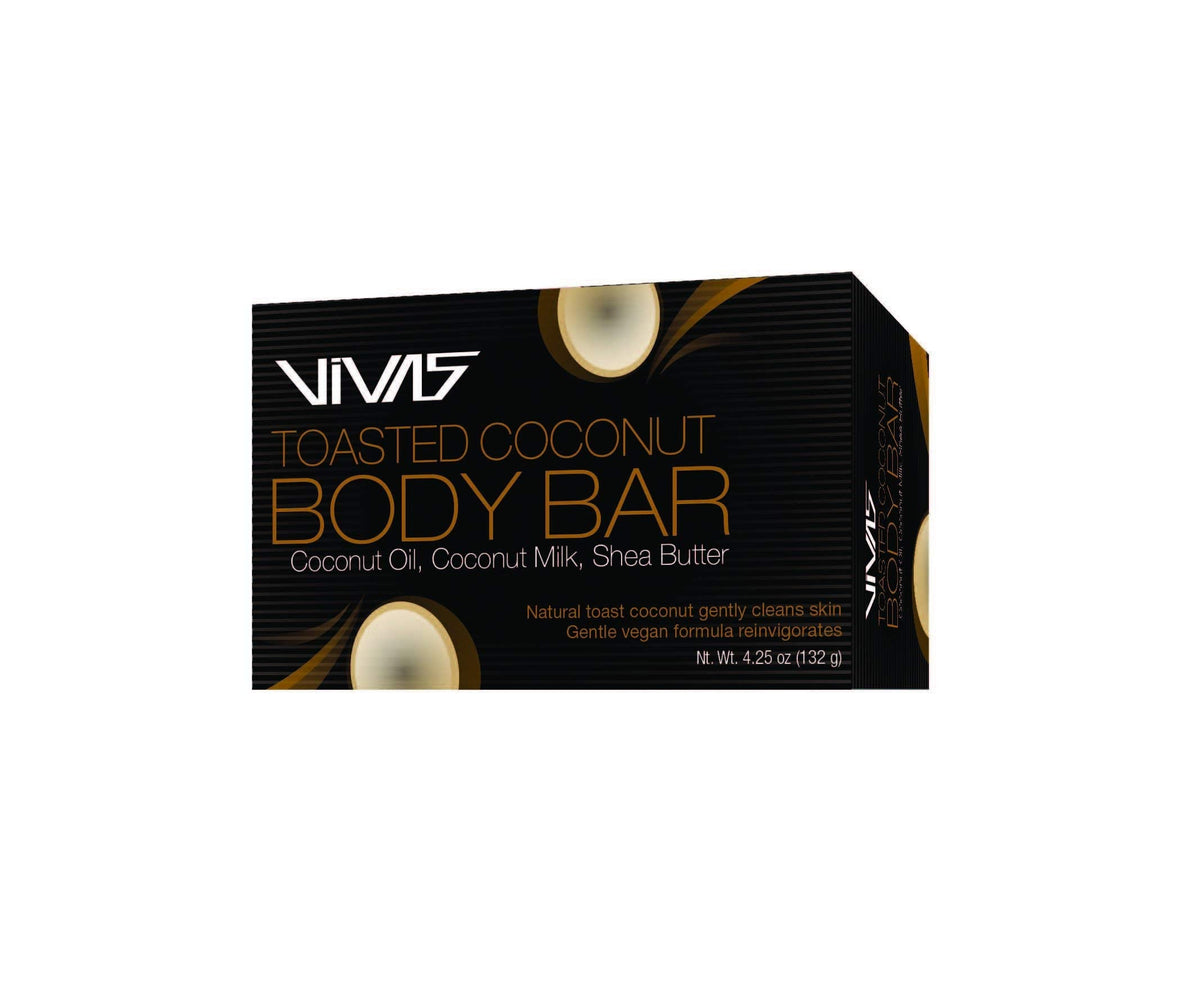VIVAS Toasted Coconut Body Bar Beauty & Personal Care AmPro