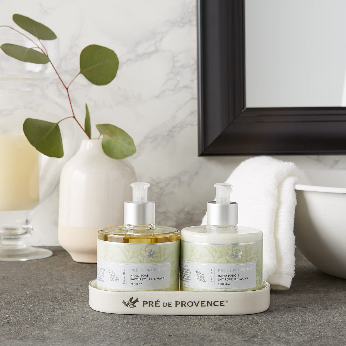 Pre de Provence Collection Liquid Hand Soap, Sooths & Softens while Cleansing, Enriched with Shea Butter, Vitamin E & Glycerin, Soft & Soothing, 11 fl Beauty & Personal Care Pre de Provence