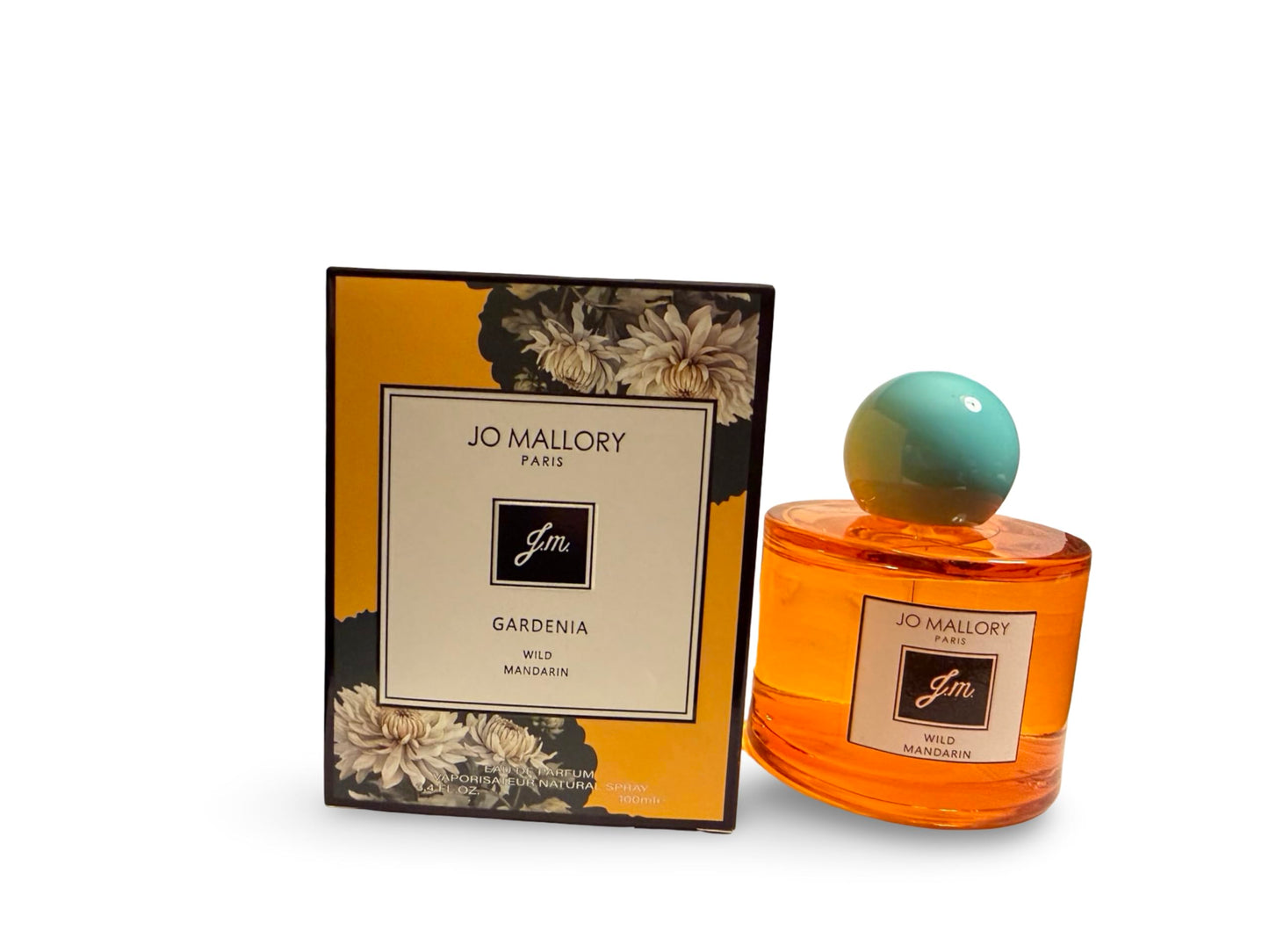 United Scents JO MALLORY PARIS Wild Mandarin Eau de Parfum, Floral Fragrance with Pear, Bergamot and Cherimoya Notes, 3.4 Fl Oz Beauty & Personal Care United Scents