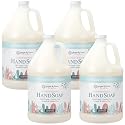 Ginger Lily Farms Botanicals Conditioning Liquid Hand Soap Refill, 100% Vegan & Cruelty-Free, Cucumber Mint Bliss Scent, 1 Gallon (Pack of 4) Beauty & Personal Care Ginger Lily Farms