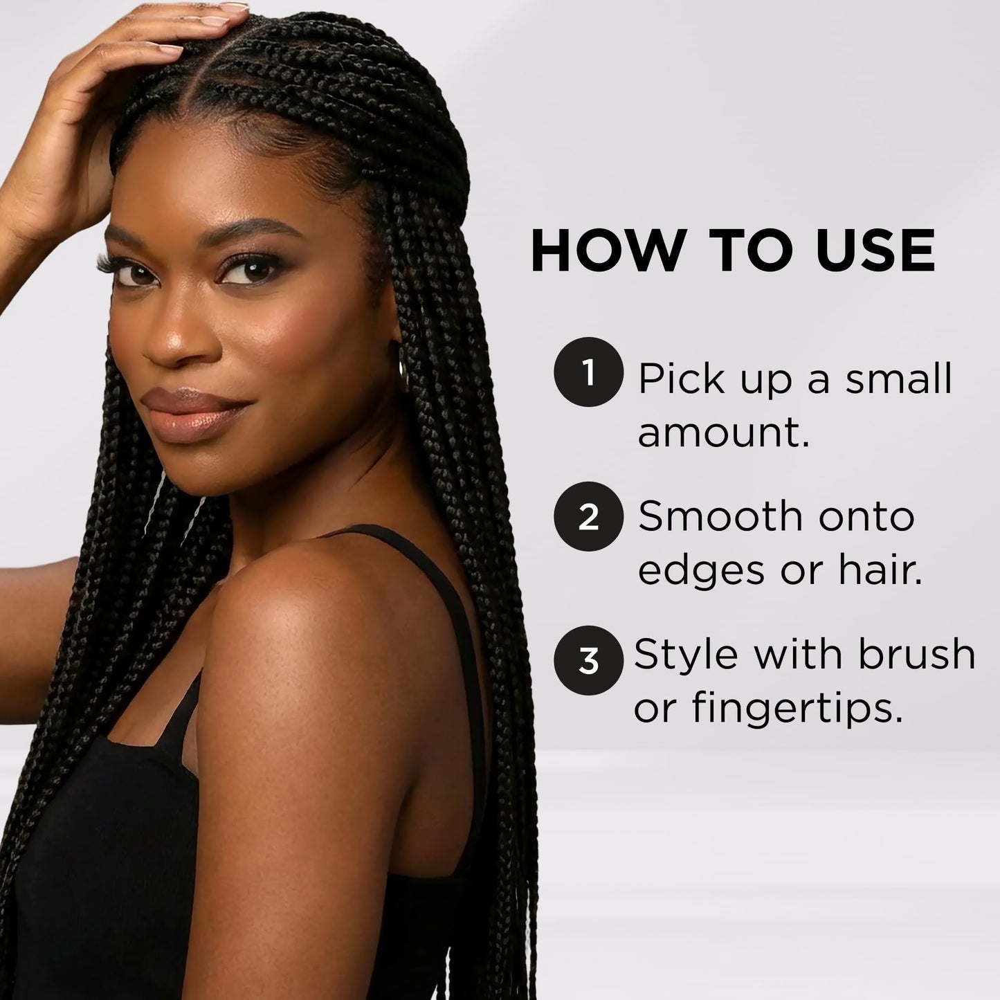 Style Factor EDGE BOOSTER HIDEOUT Water-Based Pomade | Strong Hold & Instant Gray Coverage | Slick Styling for Flyaways, Edges & Roots | High Shine Beauty & Personal Care Style Factor