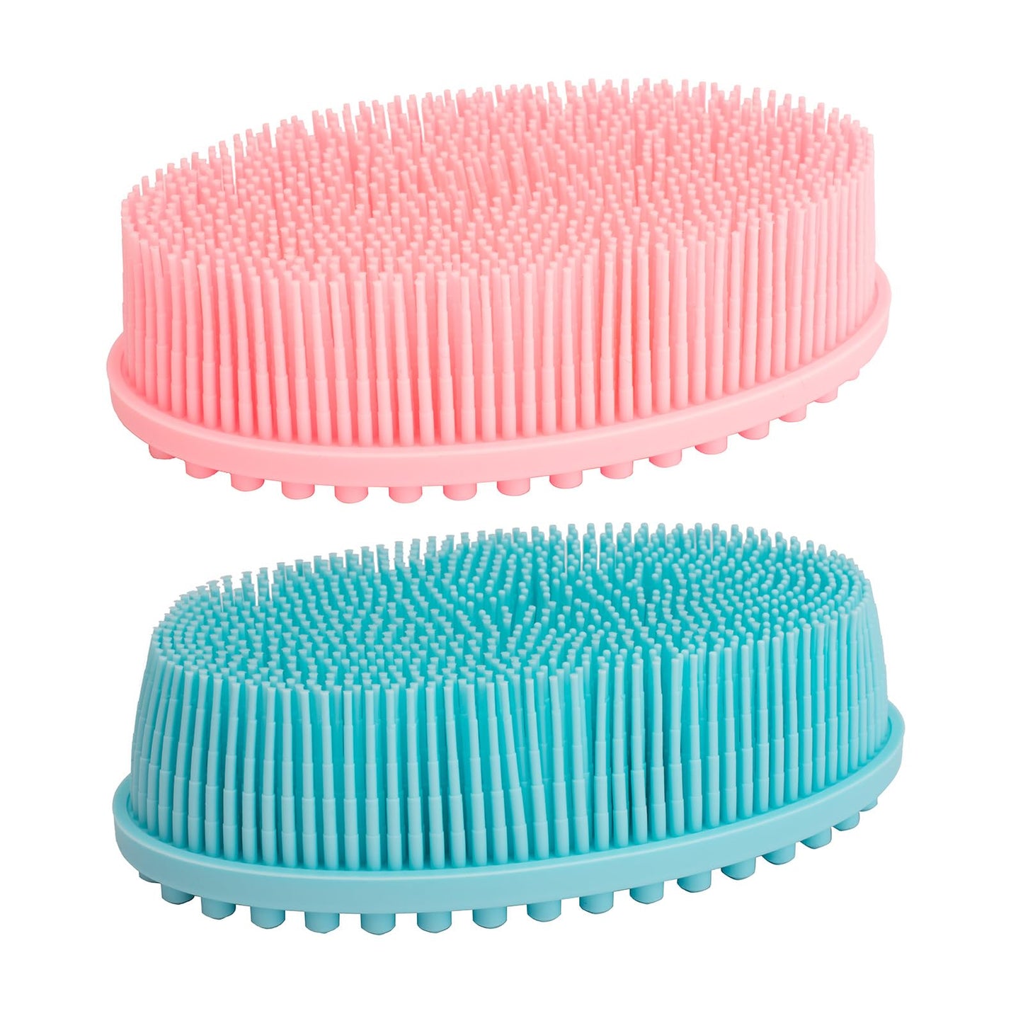 DNC Silicone Body Scrubber Exfoliating Bath Body Brush for Shower 2 Pack Beauty & Personal Care DNC