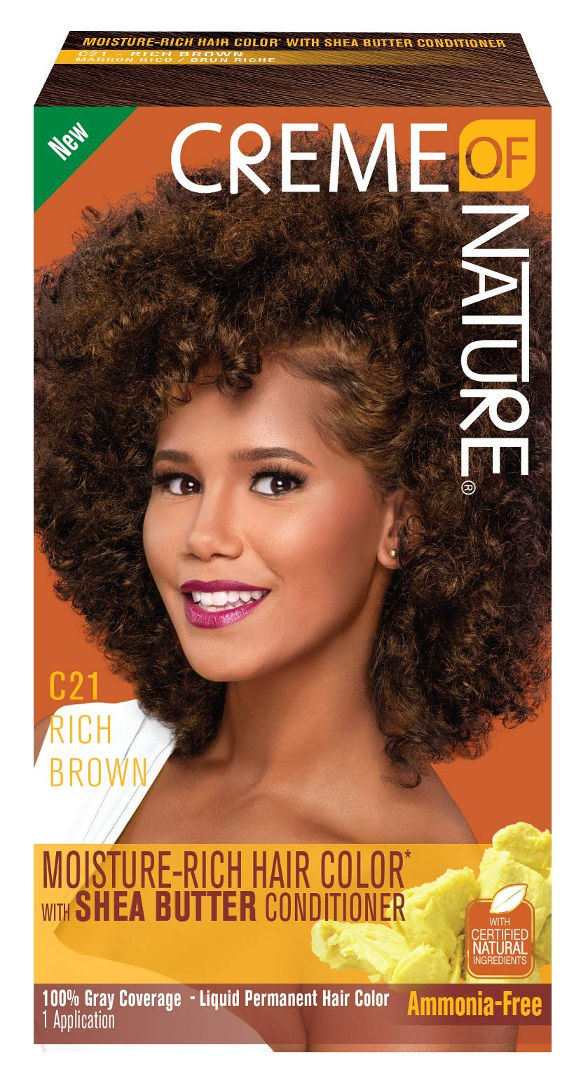 Creme Of Nature Color C21 Rich Brown Kit (6 Pack) Beauty & Personal Care Creme of Nature
