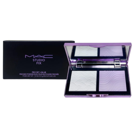 M·A·C Cosmetics Studio Fix Pro Set + Blur Pressed Powder Duo - Translucent/Lavender Beauty & Personal Care MAC