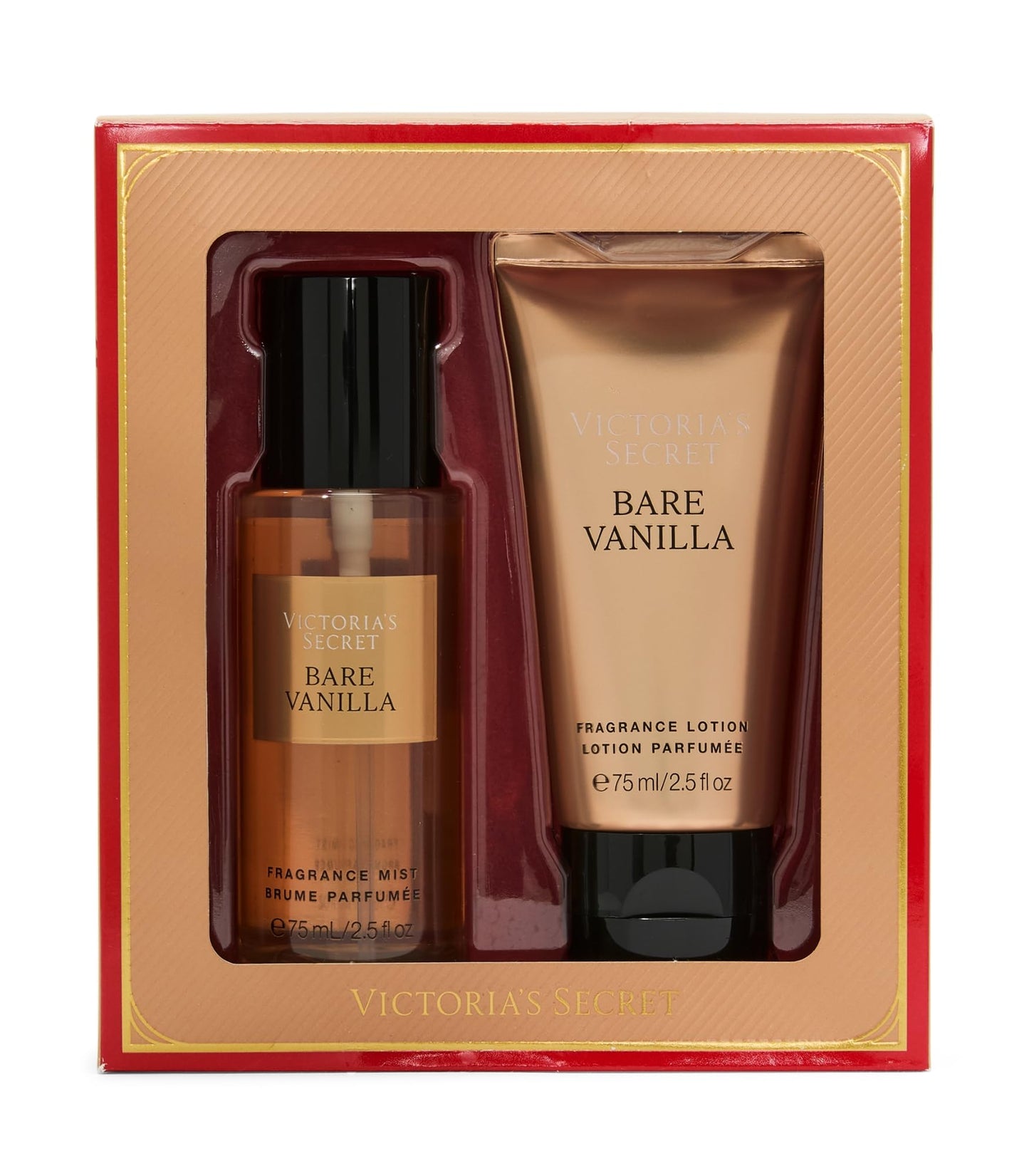 Victoria's Secret Bare Vanilla Mini Fragrance Duo Gift Set, Notes of Soft Cashmere Beauty & Personal Care Victoria's Secret