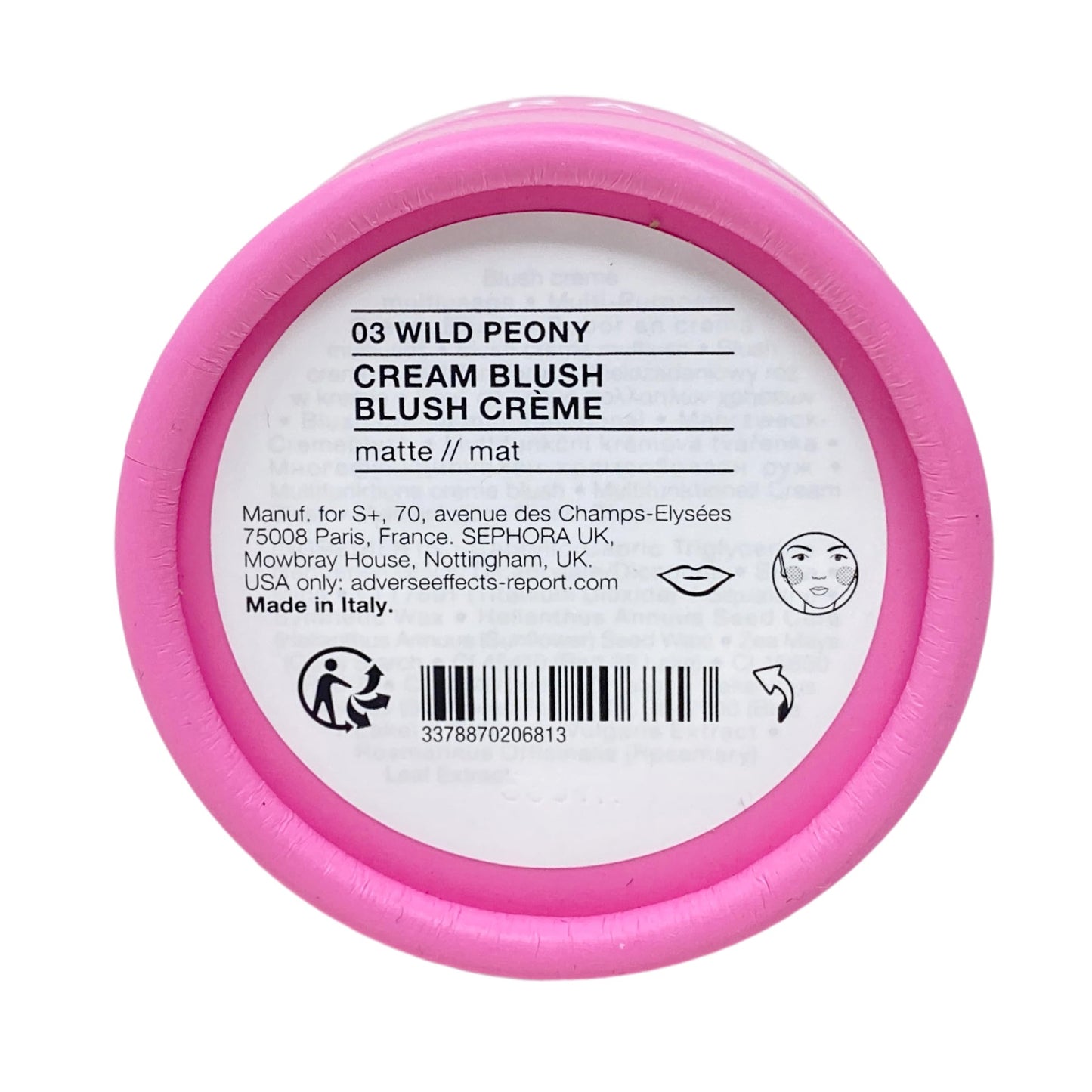 Sephora Collection Multiuse Cream Blush - 03 Wild Peony (3.5 g / 0.12 oz) Beauty & Personal Care SEPHORA