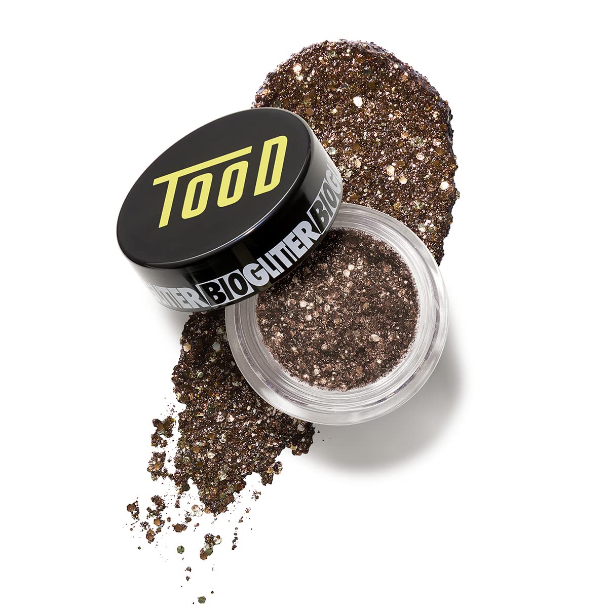 TooD - BioGlitter Biodegradable Sparkle for Face, Body + Hair | Vegan Clean Beauty for Every Body (Tiger's Eye, 0.12 oz | 3.4 g) Beauty & Personal Care TOOD