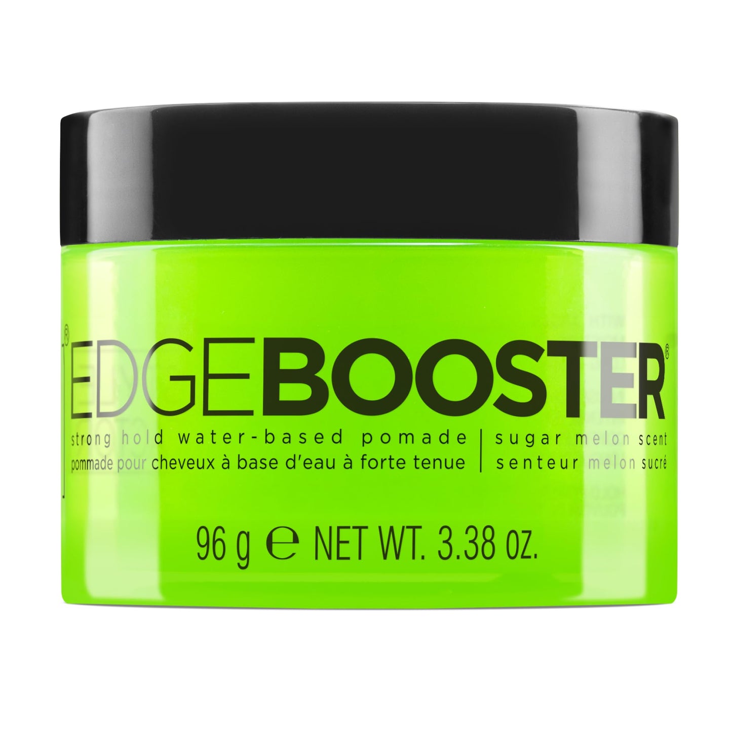Style Factor EDGE BOOSTER Strong Hold Water-Based Pomade | Formulated with Argan Oil for Moisture & High Shine | Long Lasting Edge Control Gel | Sugar Beauty & Personal Care Style Factor