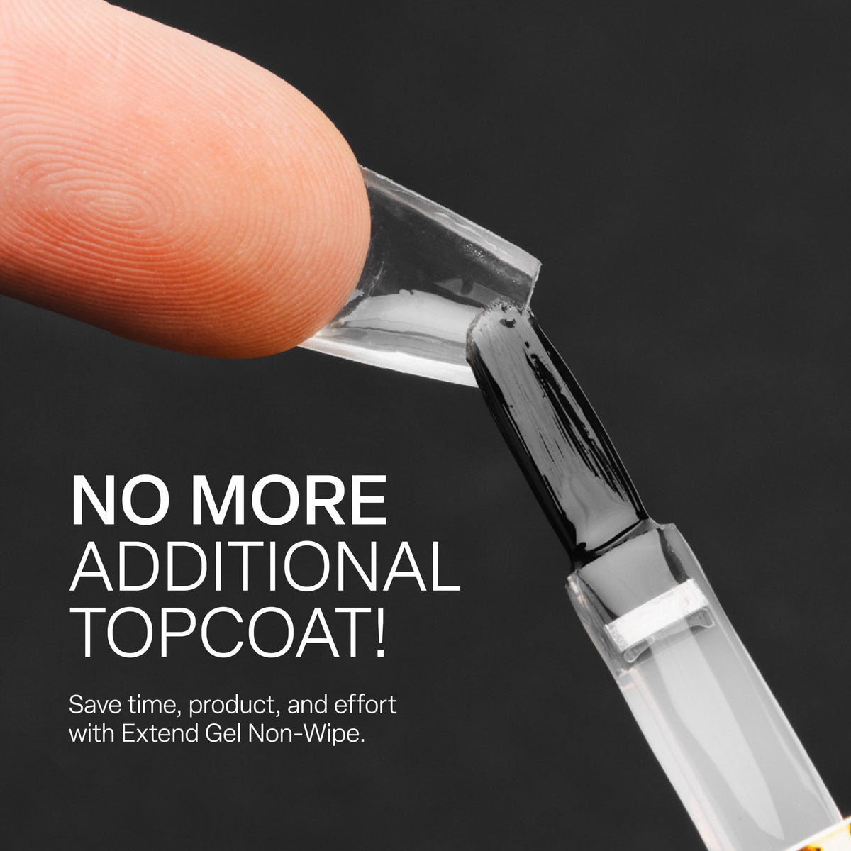 APRÉS Nail Non-Wipe Extend Gel, Soak Off HEMA-Free TPO-Free Gel-X Tips Adhesive 15ml / 0.5oz