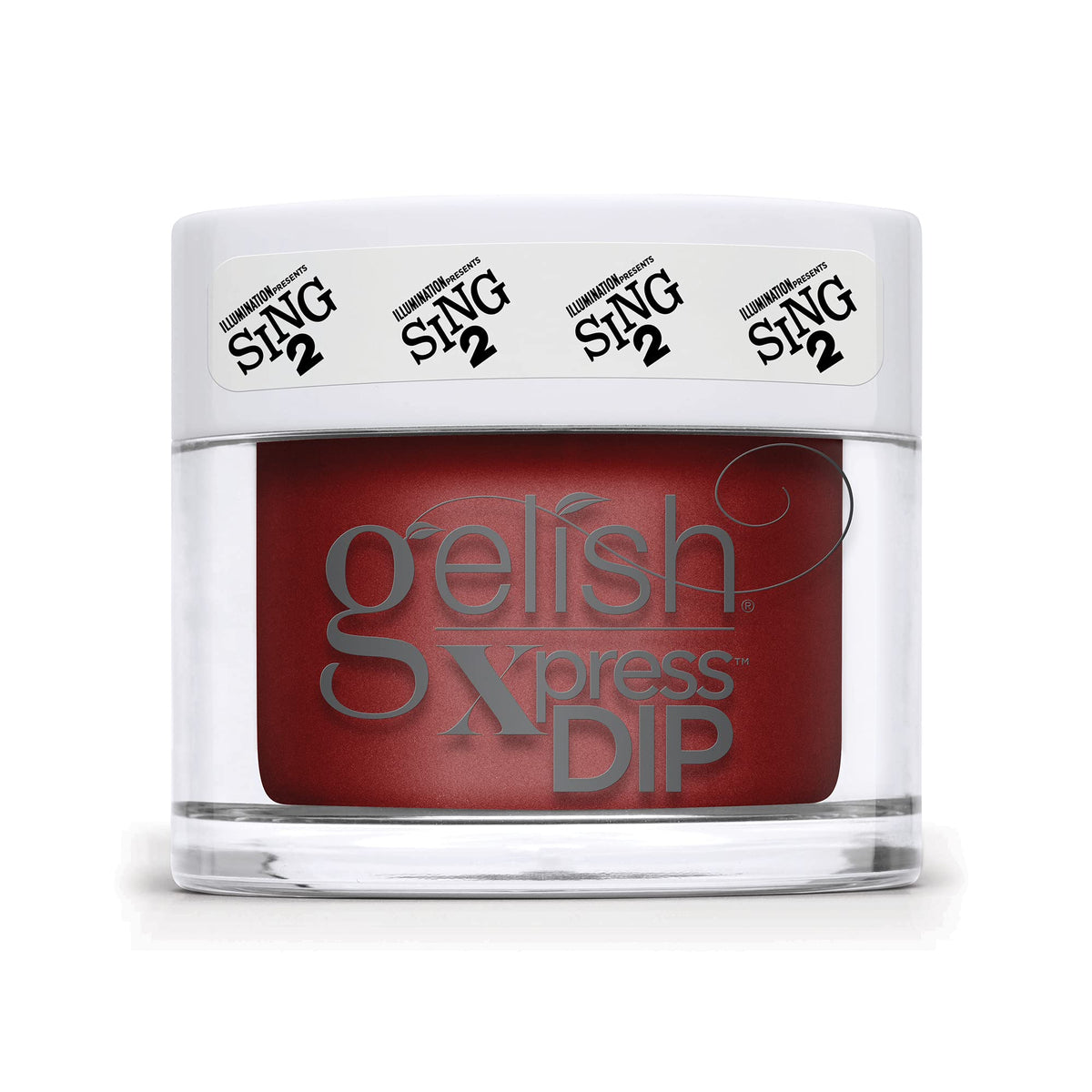 Gelish SING 2 Collection Xpress Dip Powder Manicure - Red Shore City Rouge, 1.5 oz