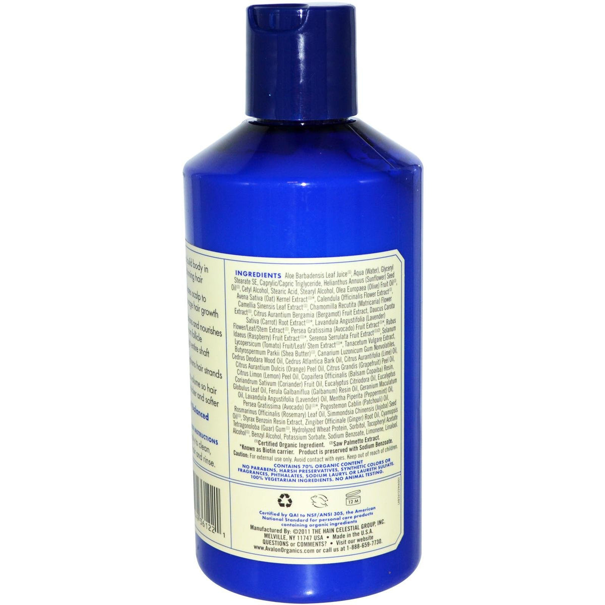 Avalon Organics Thickening Conditioner, Biotin B-Complex 14 oz