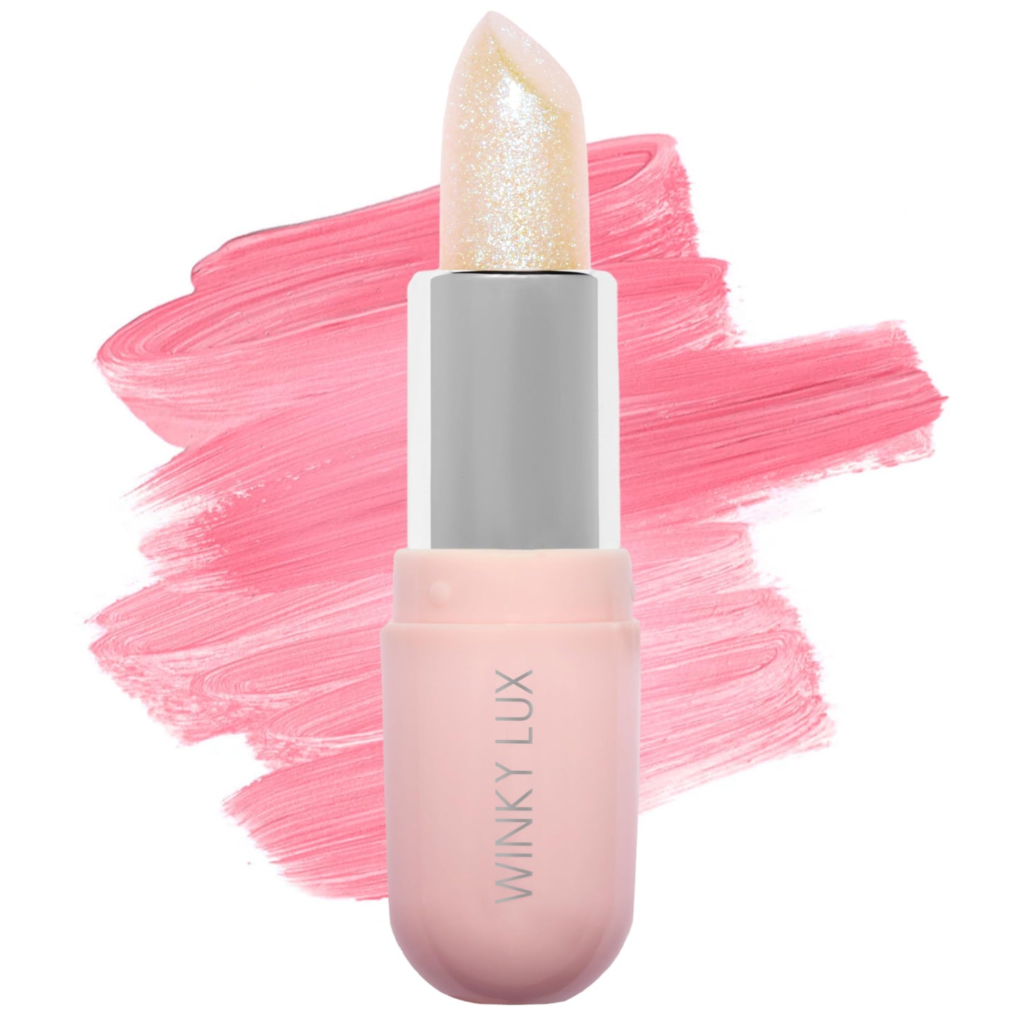 Winky Lux Unicorn Glimmer Balm -Hydrating ph Lip Balm, Natural Pink Tint with pH Color Changing, Moisturize & Soften Lips While Leaving Sheer Pink Beauty & Personal Care Winky Lux